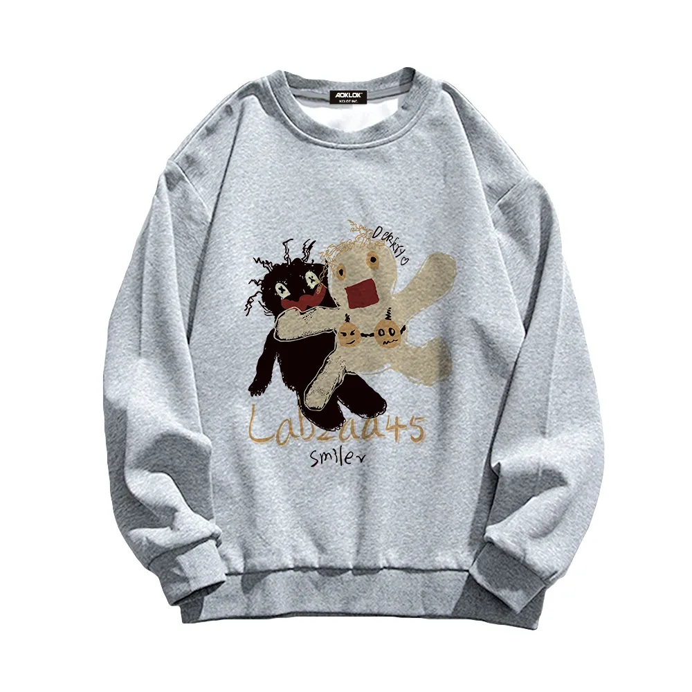 Urban Bold Cartoon Graphic Sweatshirt