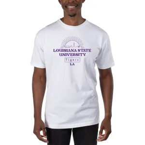 USCAPE LSU Old School Short Sleeve Tee, White