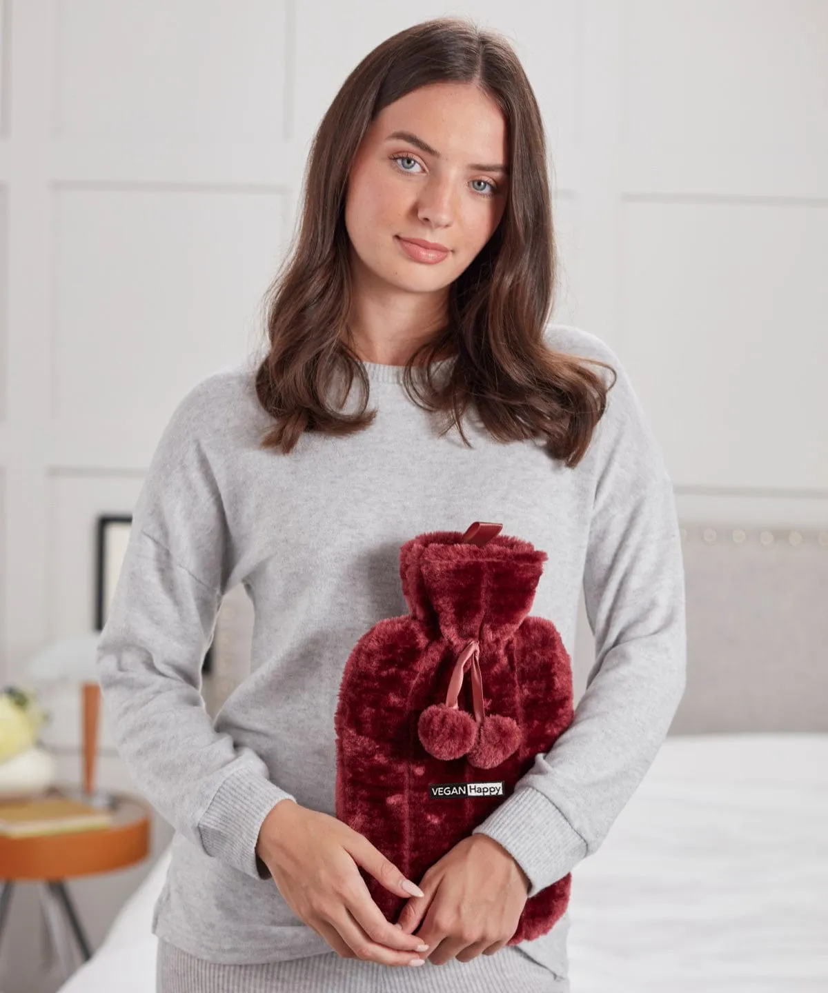 Vegan Luxury Faux Fur Hot Water Bottle & Cover | Multiple Colours