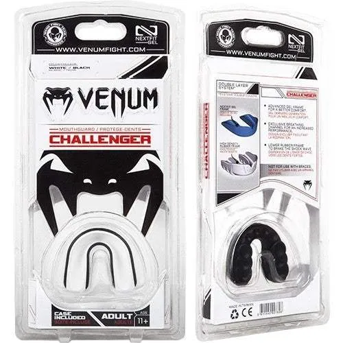 VENUM CHALLENGER MOUTHGUARD BLACK/WHITE
