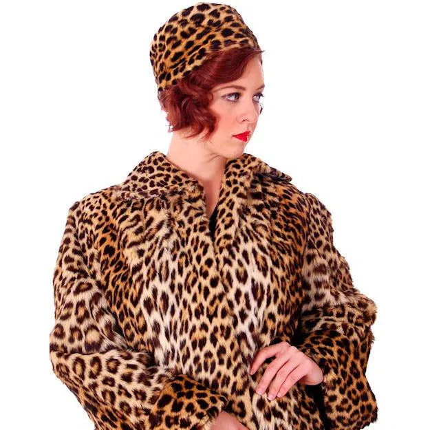 Vintage Genuine Fur Hat Toque Style Late 1940s By Charles