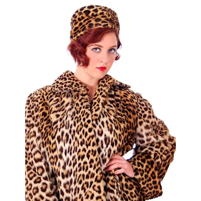 Vintage Genuine Fur Hat Toque Style Late 1940s By Charles