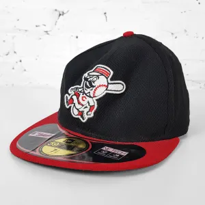 Vintage MLB Cincinnati Reds Mascot Cap - Black/Red