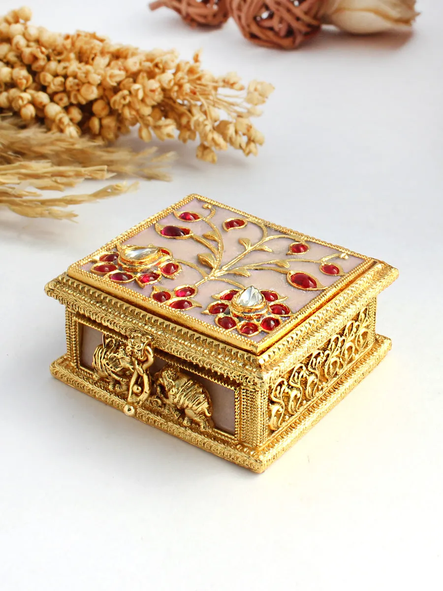 Vintage Mughal inspired Trinket Box