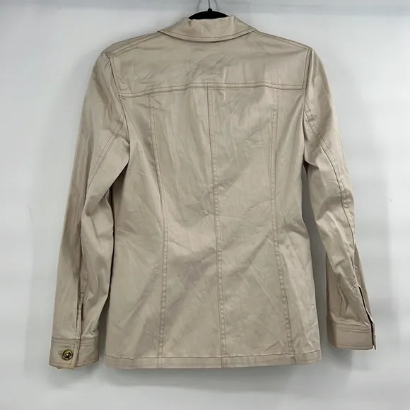 Vintage safari military khaki women’s jacket size small