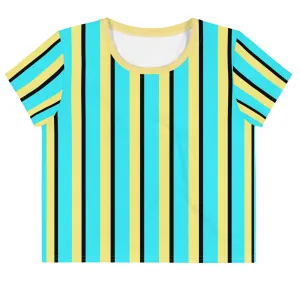 Vintage Stripes - Inspired By Harry Styles - Sustainably Made Crop Tee