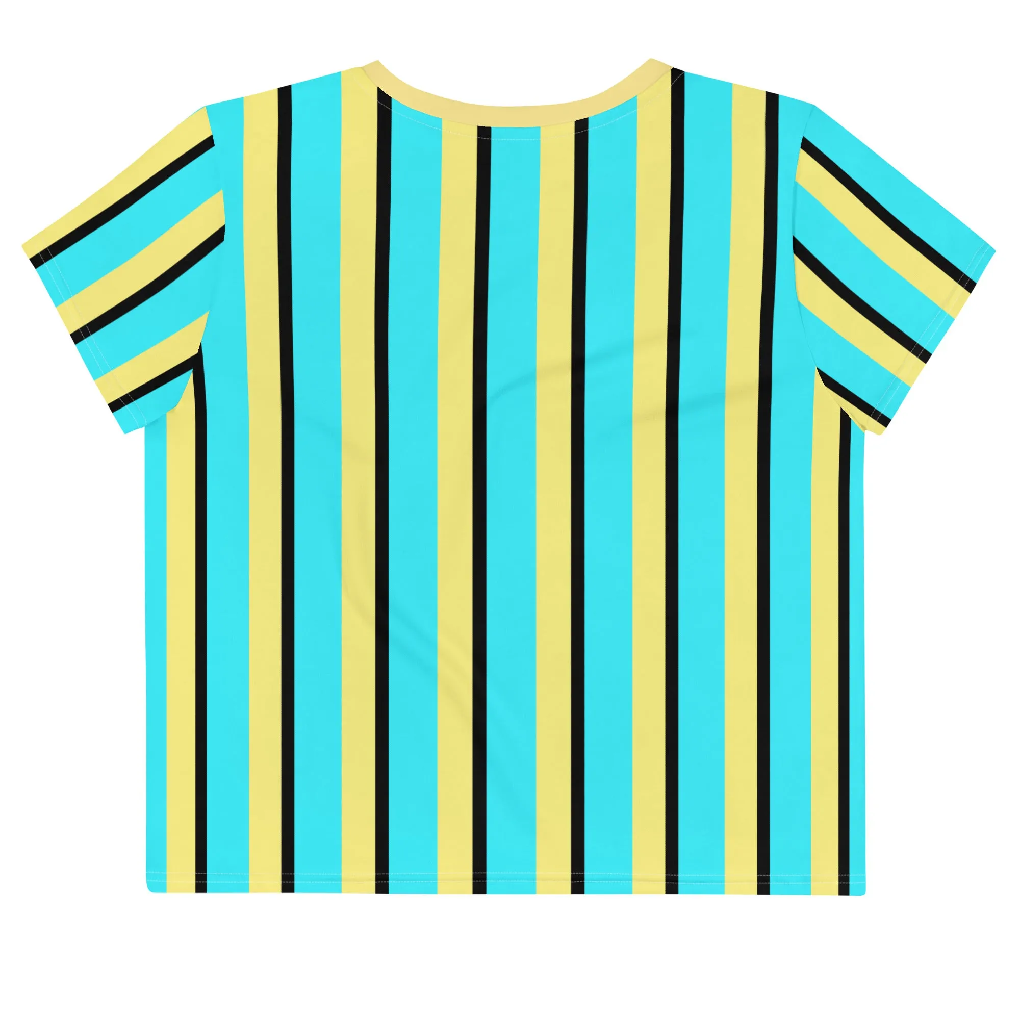 Vintage Stripes - Inspired By Harry Styles - Sustainably Made Crop Tee