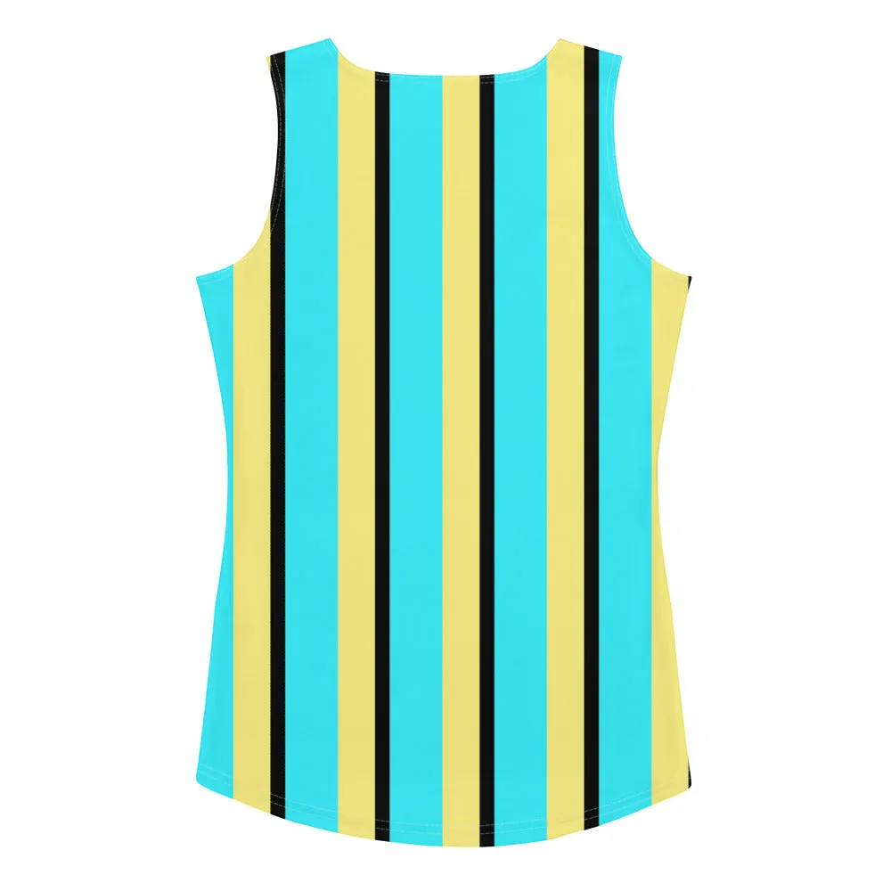 Vintage Stripes - Inspired By Harry Styles - Sustainably Made Tank Top