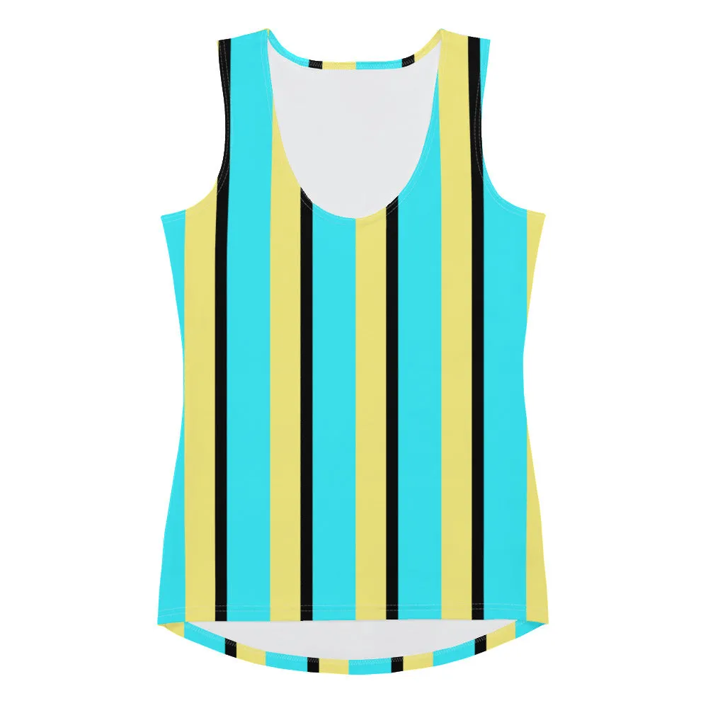 Vintage Stripes - Inspired By Harry Styles - Sustainably Made Tank Top
