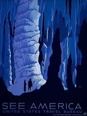 Vintage Travel: See America (Cavern)