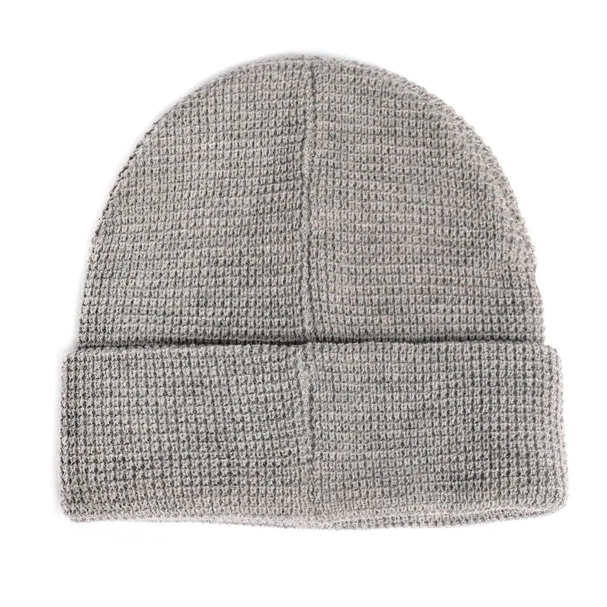 Waffle Beanie - Silver