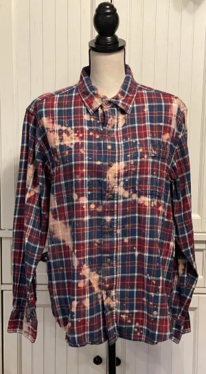 Wendy Distressed Flannel ~ Unisex Size Medium