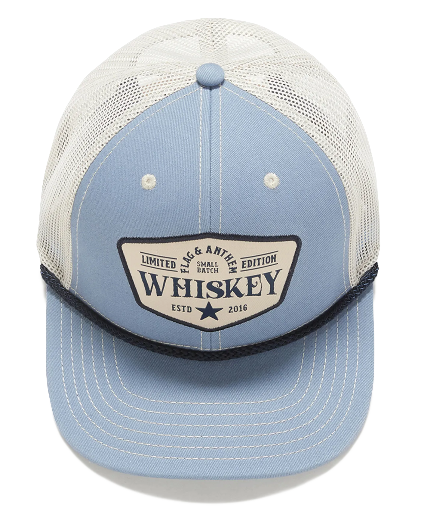 WHISKEY ROPE TRUCKER HAT