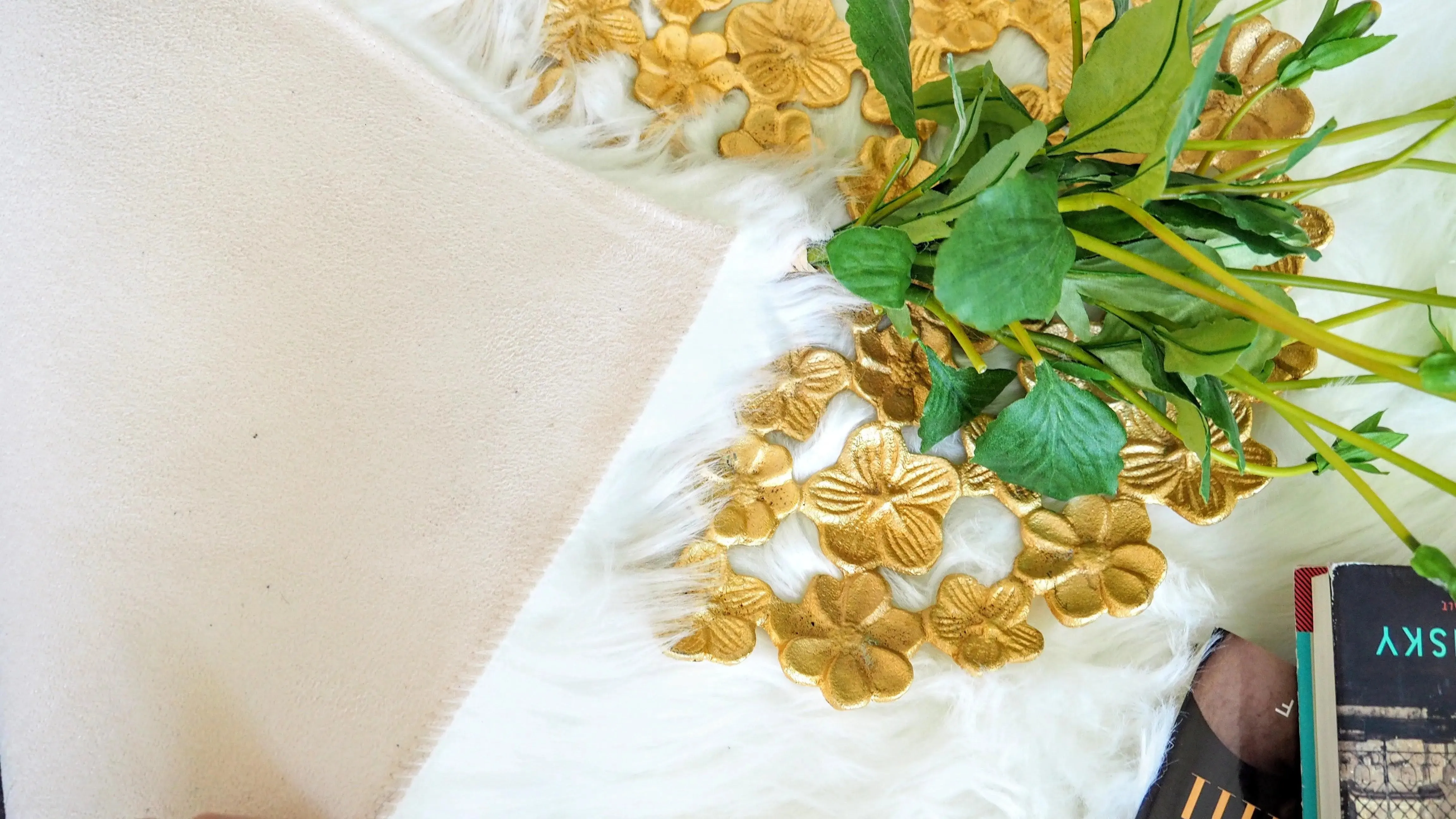 White Faux Fur Rug
