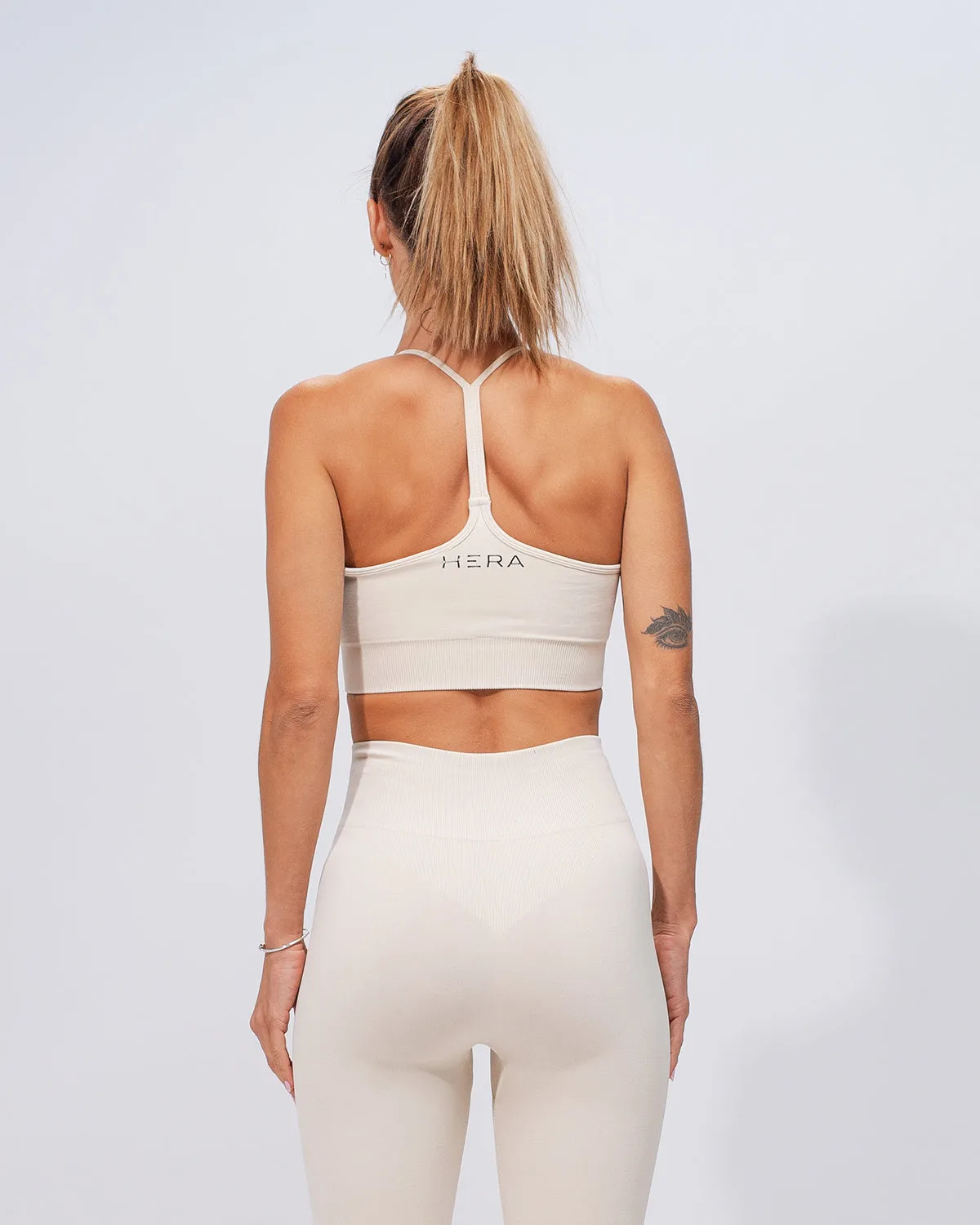 Women's Seamless Y Back Sports Bra Acid Wash
