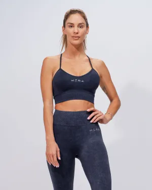 Women's Seamless Y Back Sports Bra Acid Wash