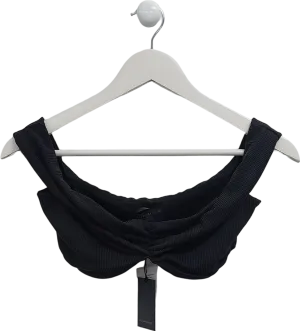 ZARA Black Lace Trimmed Cami UK S